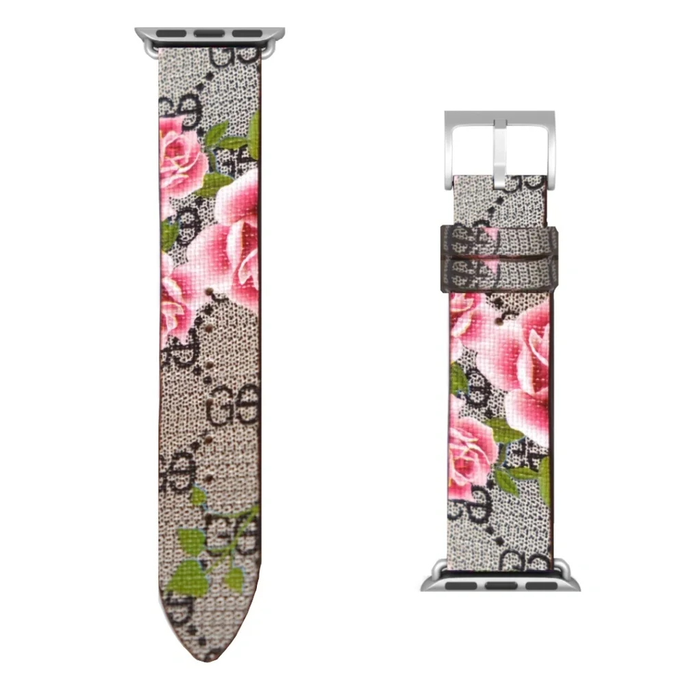 Apple Watch Ultra 2 Pink Floral Designer Band